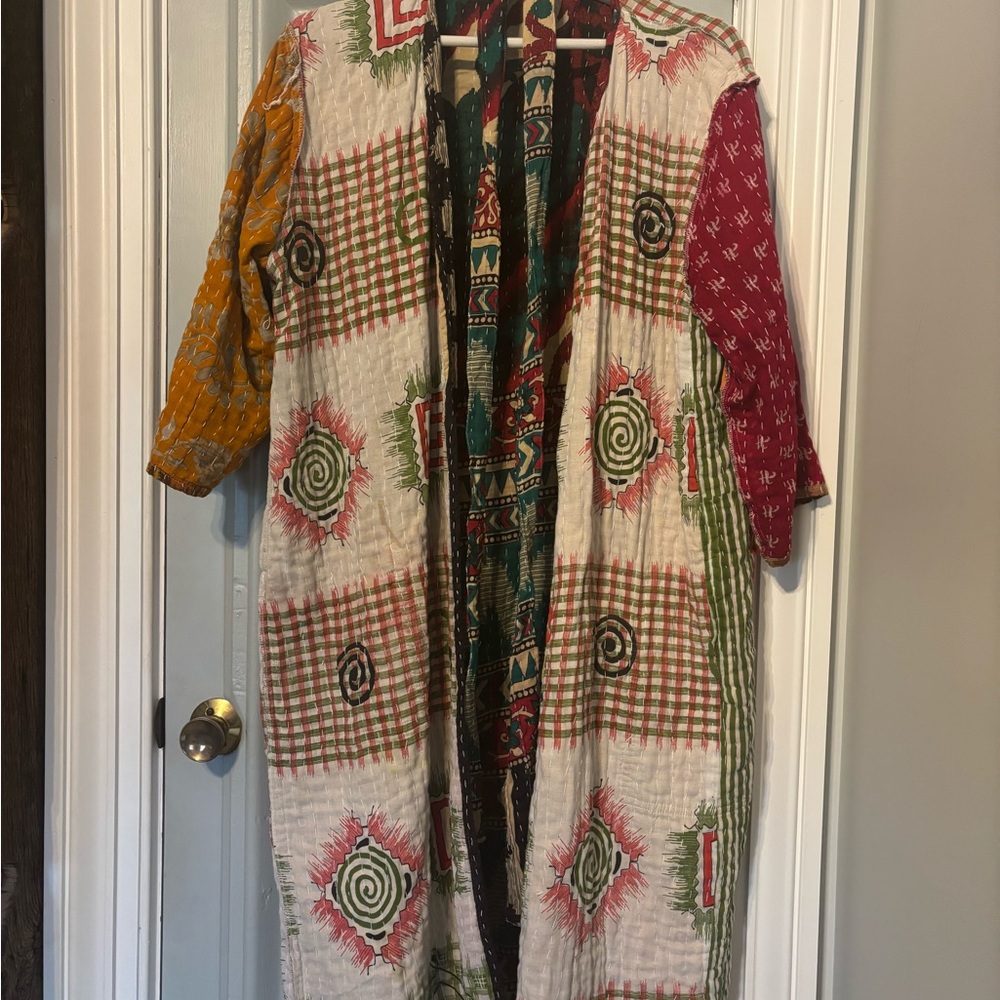 Kantha Kimono or Robe - Picture 6 of 9